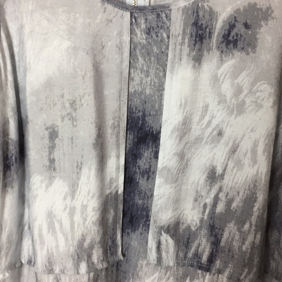 Calvin Klein Jeans Grey Tie Dye Sleeveless Romper - Picture 3 of 7